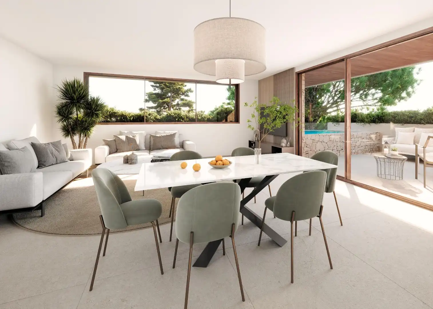 Comedor de Piso en venta en Molina de Segura con Calefacción, Terraza y Piscina