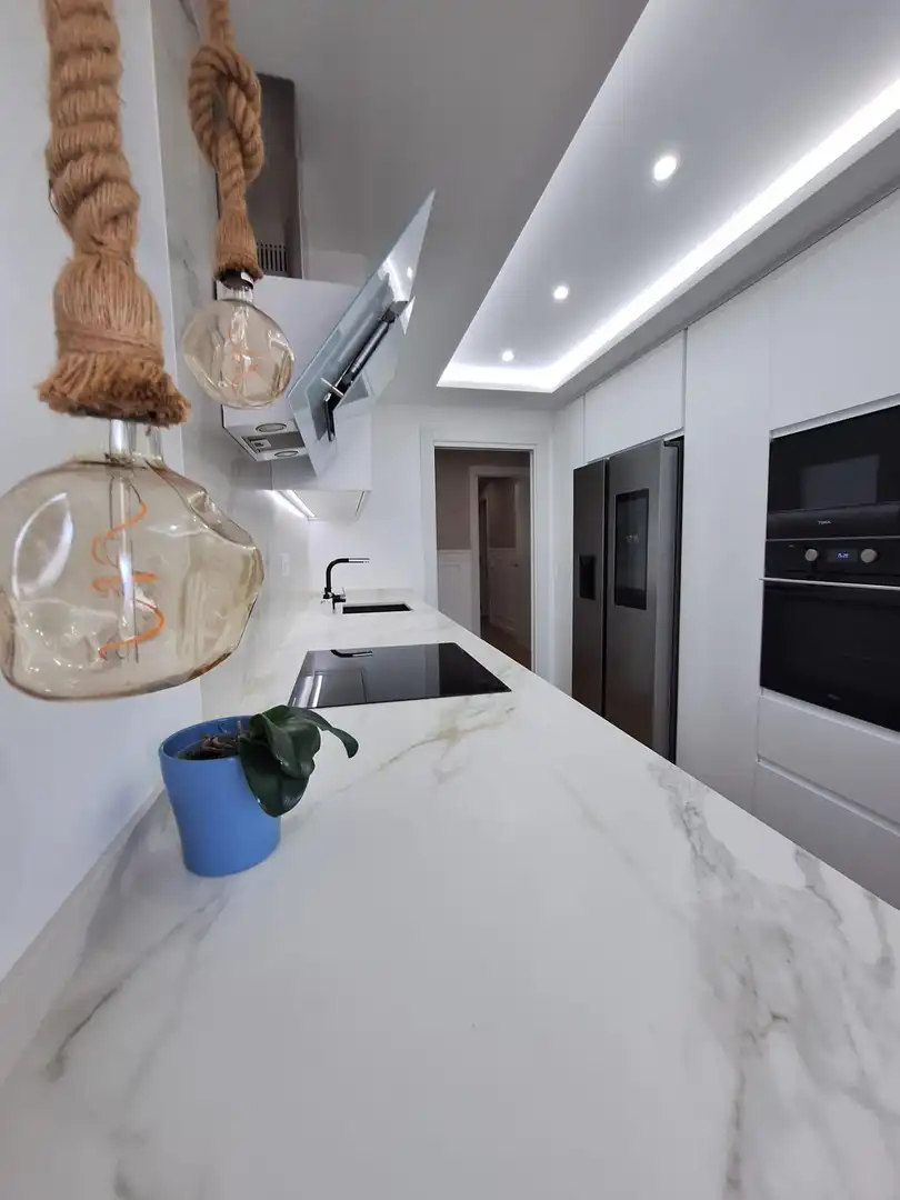 Cocina de Piso en venta en Castellar del Vallès con Aire acondicionado, Jardín privado y Trastero