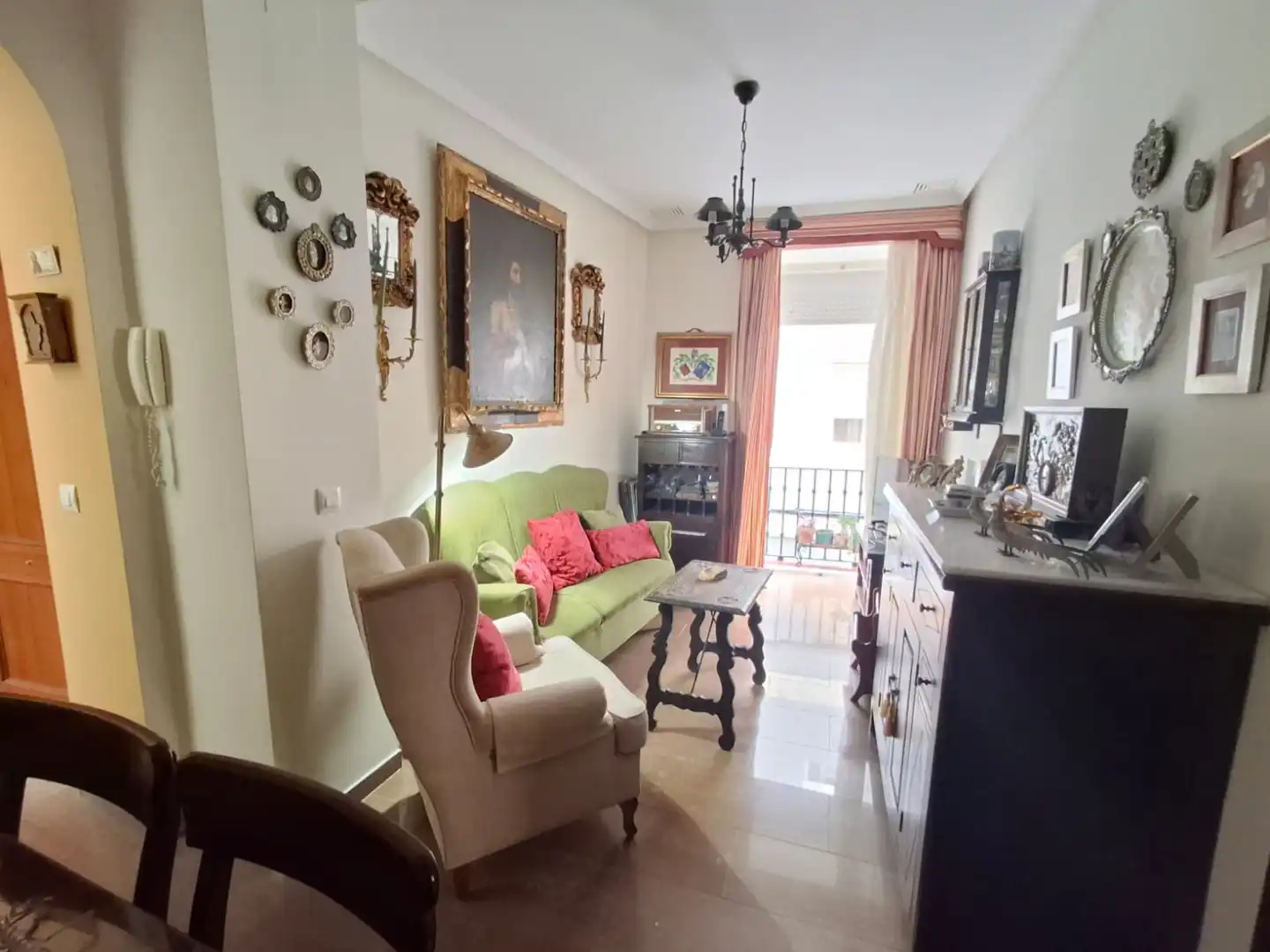 Sala de estar de Piso en venta en Cádiz con Balcón