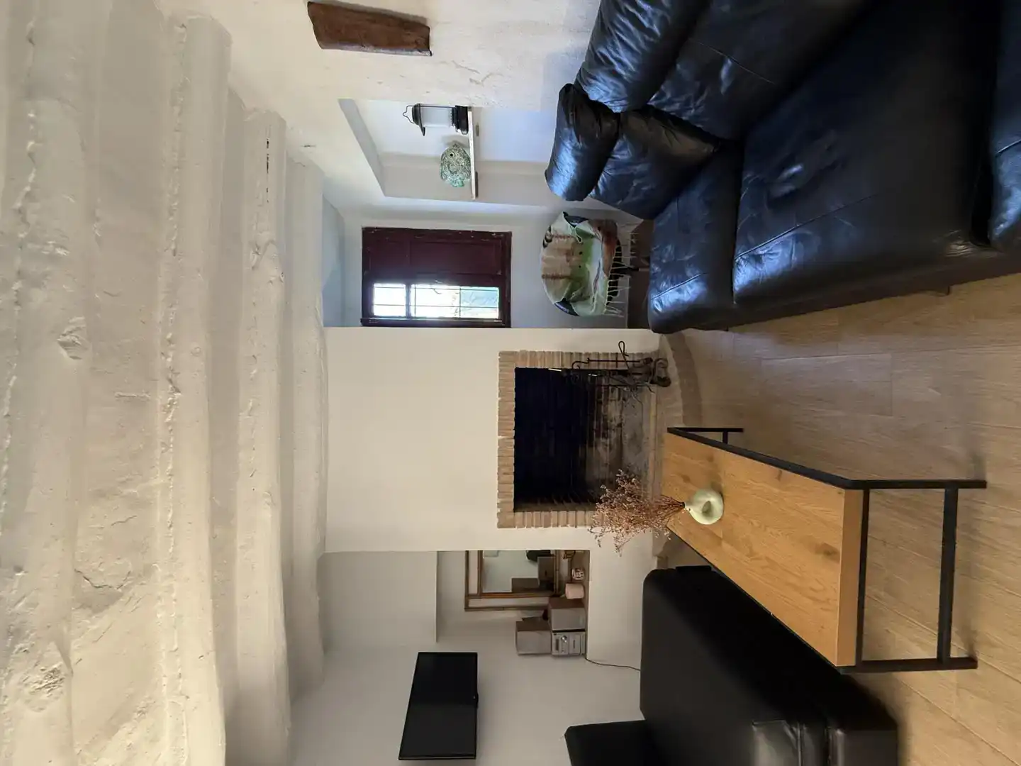 Wohnzimmer von Country house zur Miete in Archidona mit Privatgarten, Parkett und Abstellraum