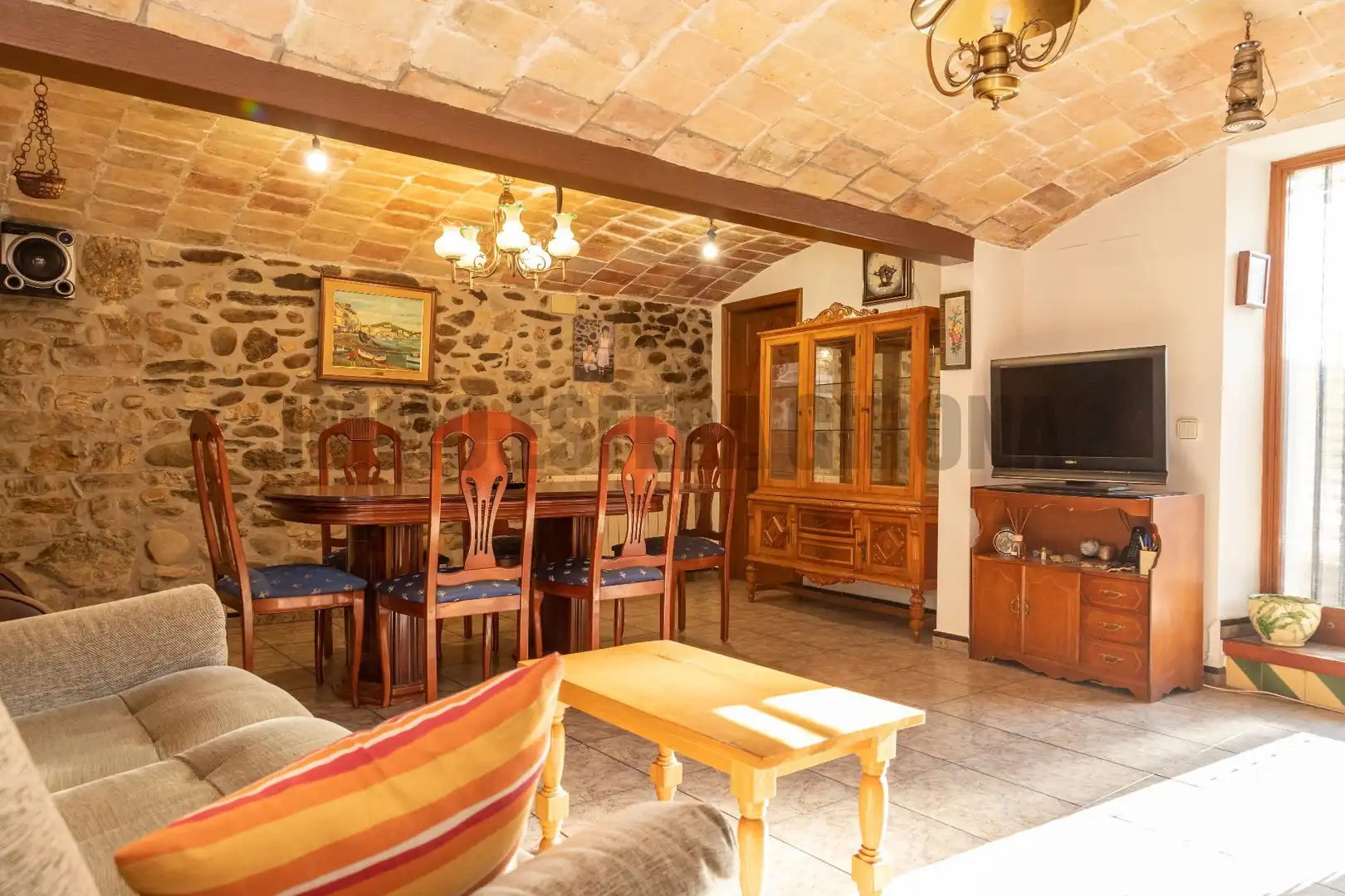 Comedor de Casa o chalet en venta en Celrà con Aire acondicionado, Calefacción y Jardín privado