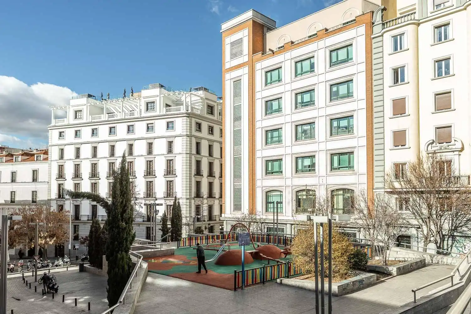 Vista exterior de Piso en venta en Madrid con Aire acondicionado, Calefacción y Terraza