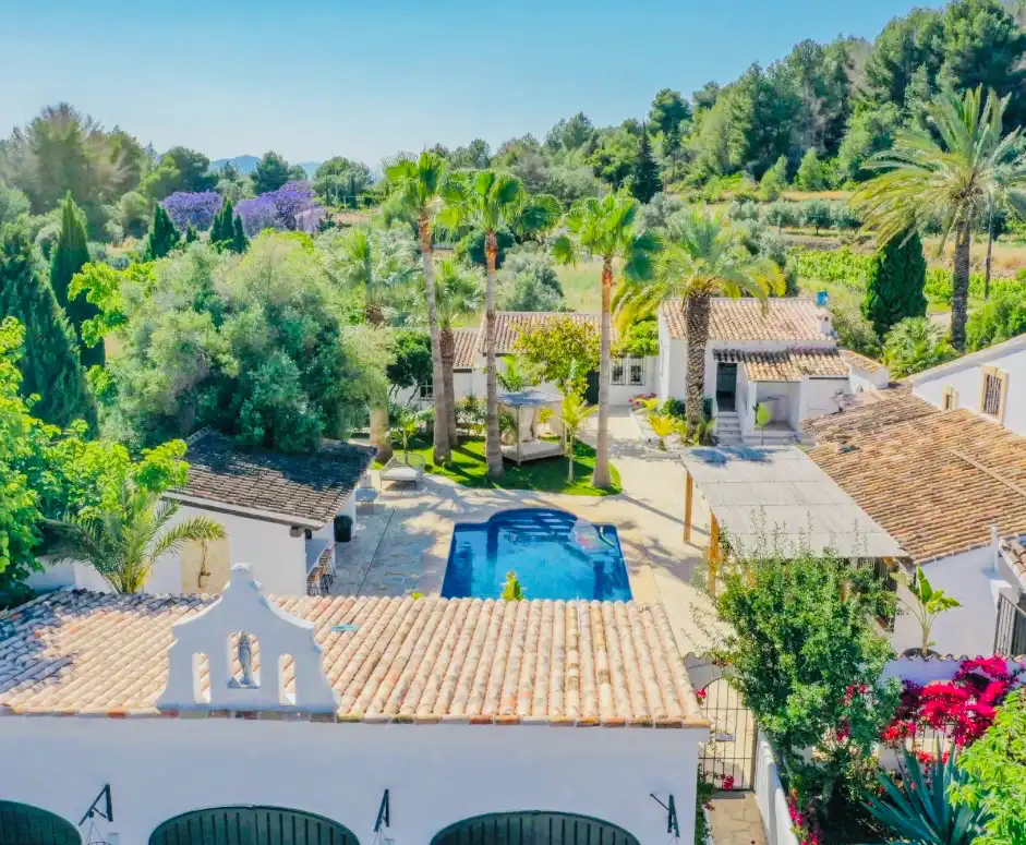 Garden of Houses for sale in Dénia  with Air Conditioner, Heating and Private garden