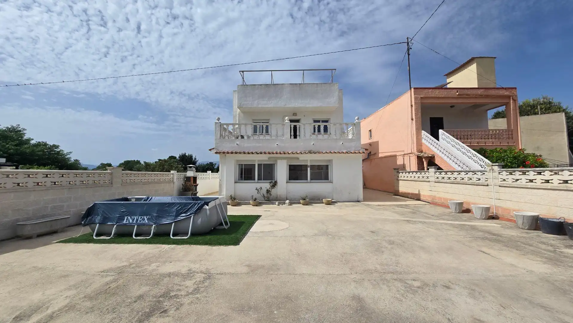 Vista exterior de Casa o chalet en venta en Gandia con Aire acondicionado y Terraza