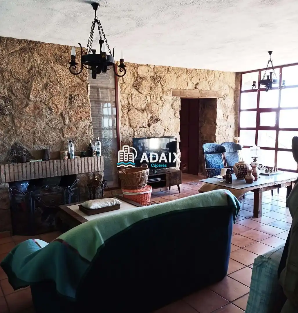 Jardín de Casa o chalet en venta en Montánchez con Terraza, Trastero y Piscina