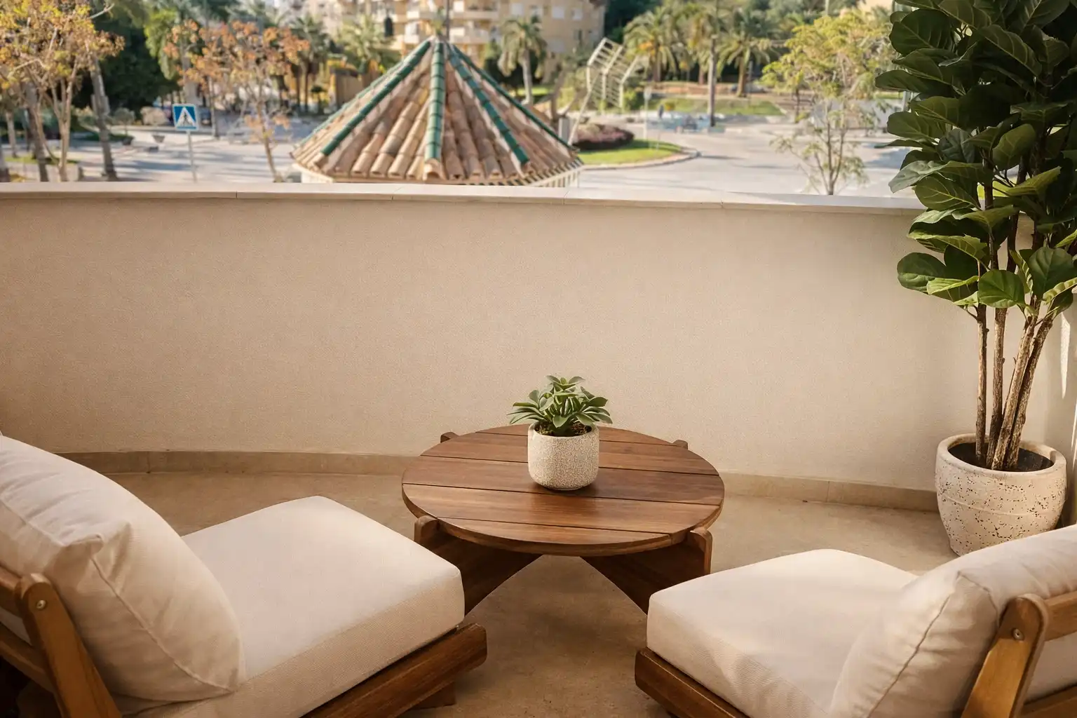 Terraza de Planta baja en venta en Estepona con Aire acondicionado, Terraza y Piscina