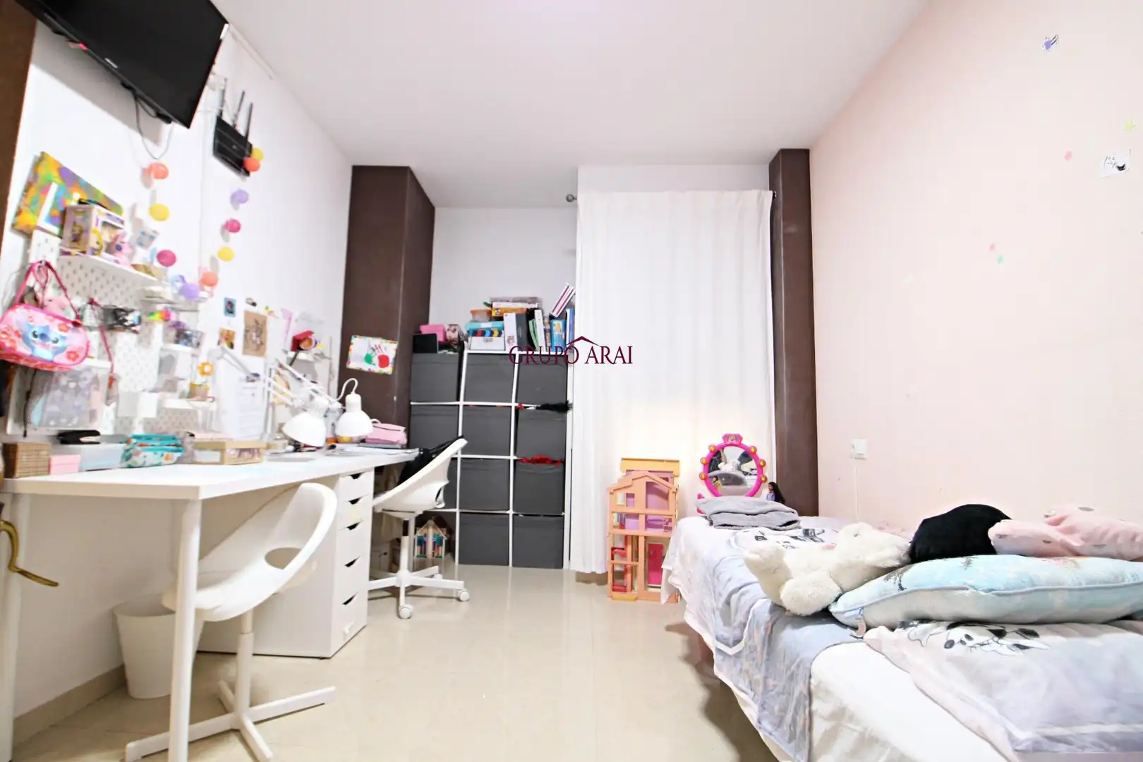 Schlafzimmer von Wohnung zum Verkauf in San Vicente del Raspeig / Sant Vicent del Raspeig mit Klimaanlage und Abstellraum
