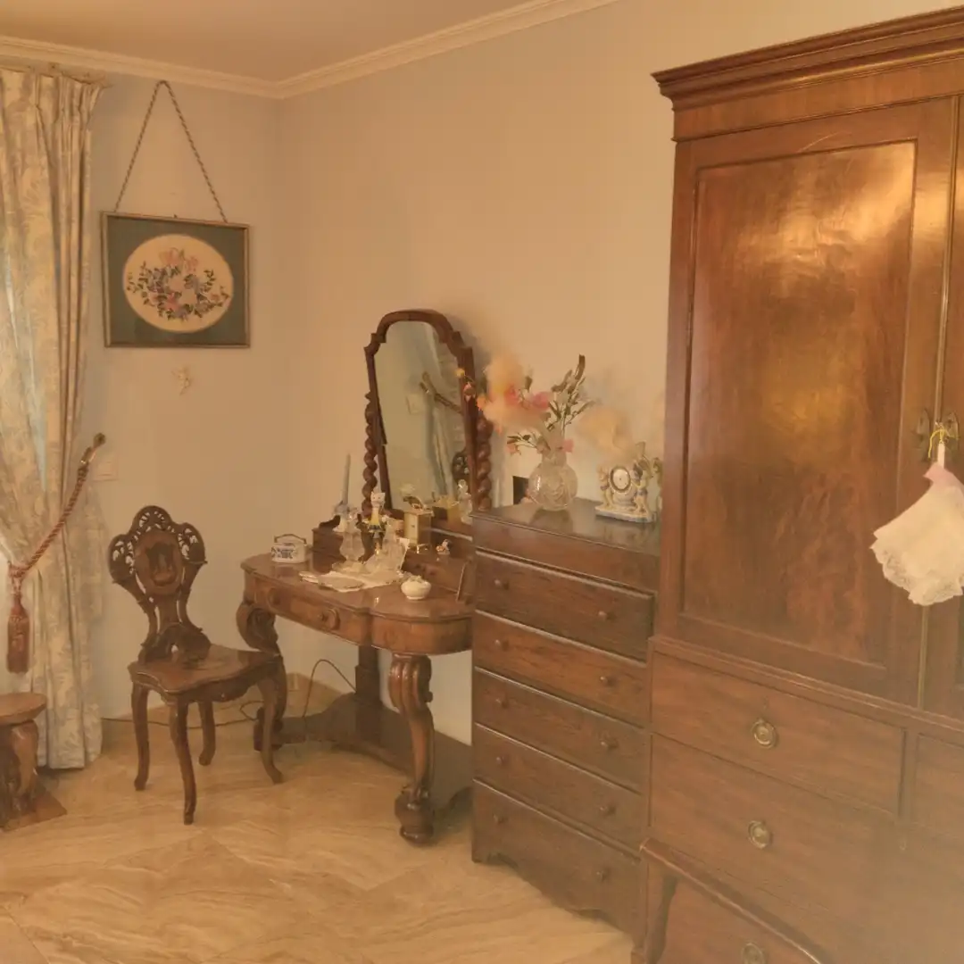 Dormitori de Casa o xalet en venda en El Escorial amb Calefacció, Jardí privat i Parquet