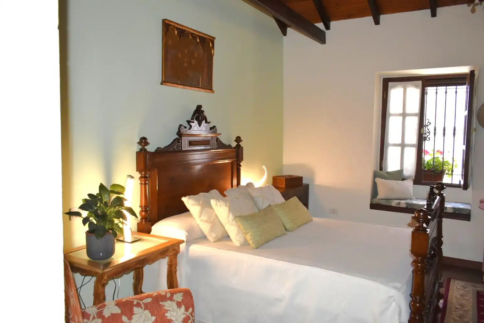 Habitación de Casa adosada en venta en Teror con Parquet, Terraza y Amueblado