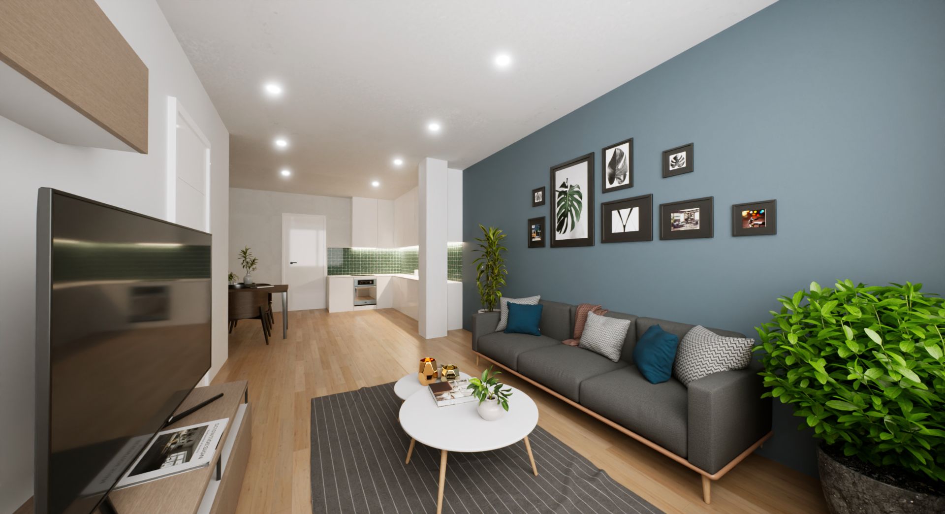 Sala d'estar de Pis en venda en Castellón de la Plana / Castelló de la Plana amb Aire condicionat i Calefacció