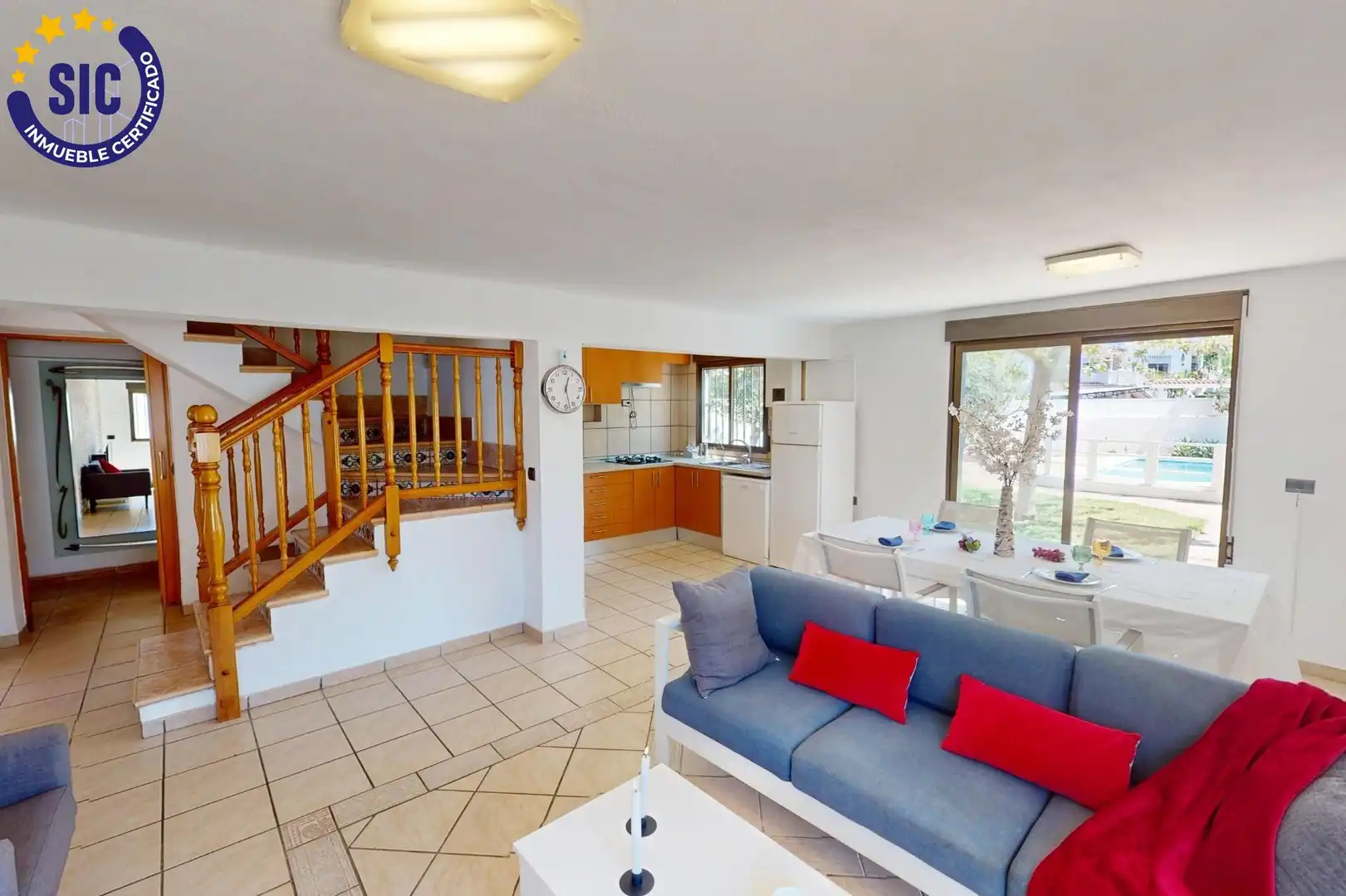 Sala de estar de Casa o chalet en venta en Benicasim / Benicàssim con Aire acondicionado, Jardín privado y Terraza