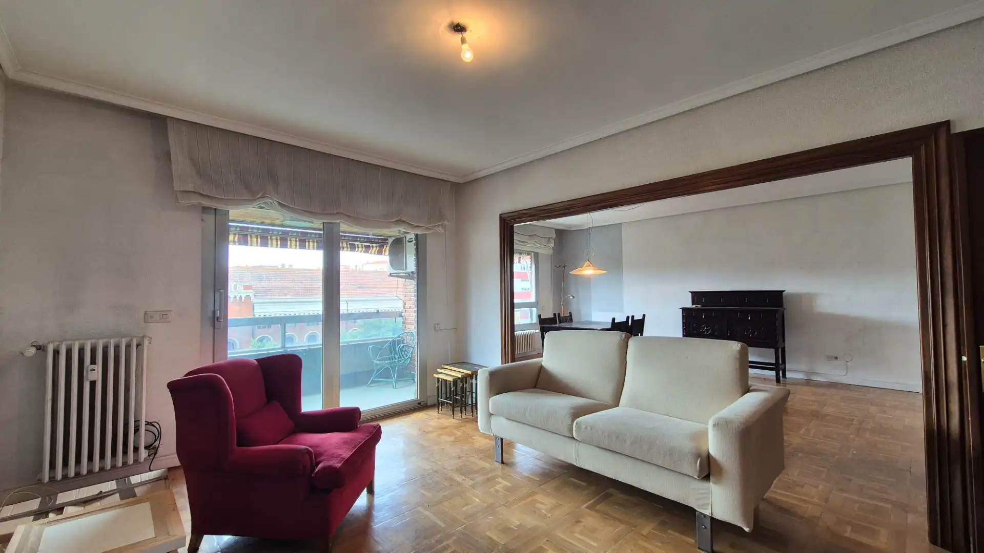 Sala de estar de Piso en venta en Palencia con Calefacción, Terraza y Trastero