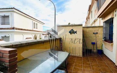 Terrace of Single-family semi-detached for sale in Algeciras  with Terrace and Furnished