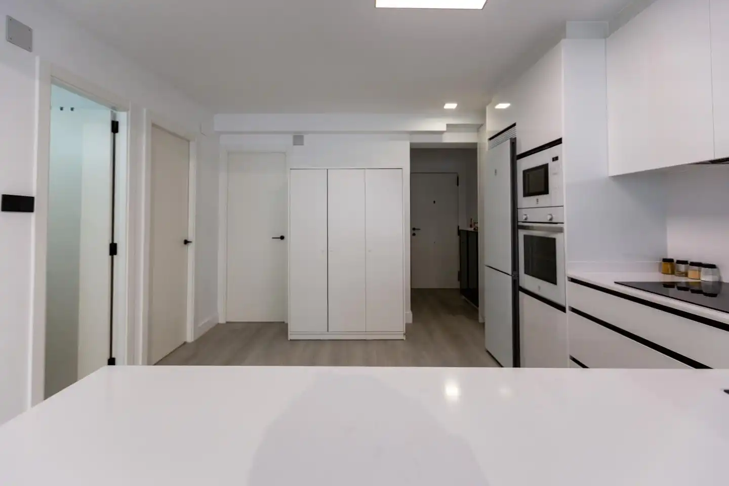 Kitchen of Flat for sale in A Coruña Capital   with Storage room
