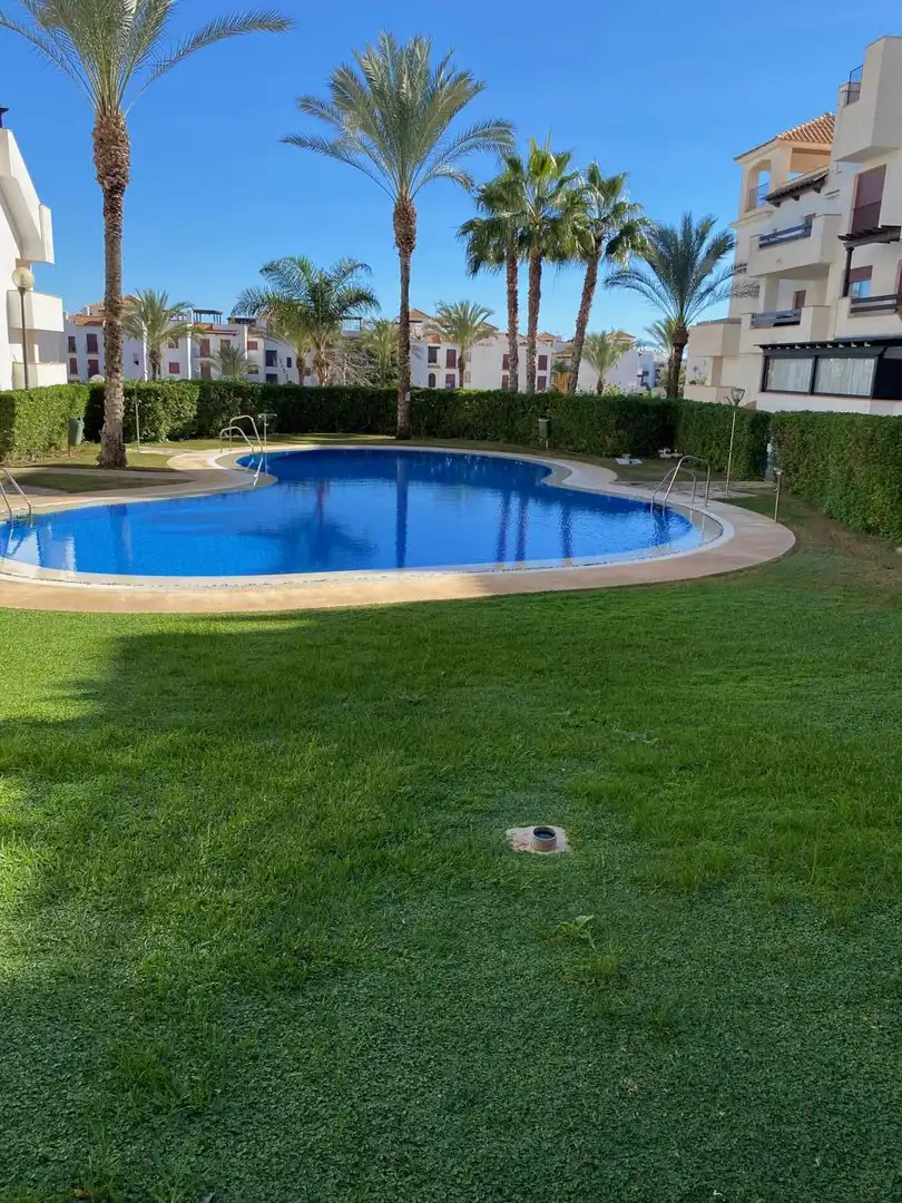 Swimming pool of Flat for rent in Vera  with Air Conditioner, Terrace and Furnished