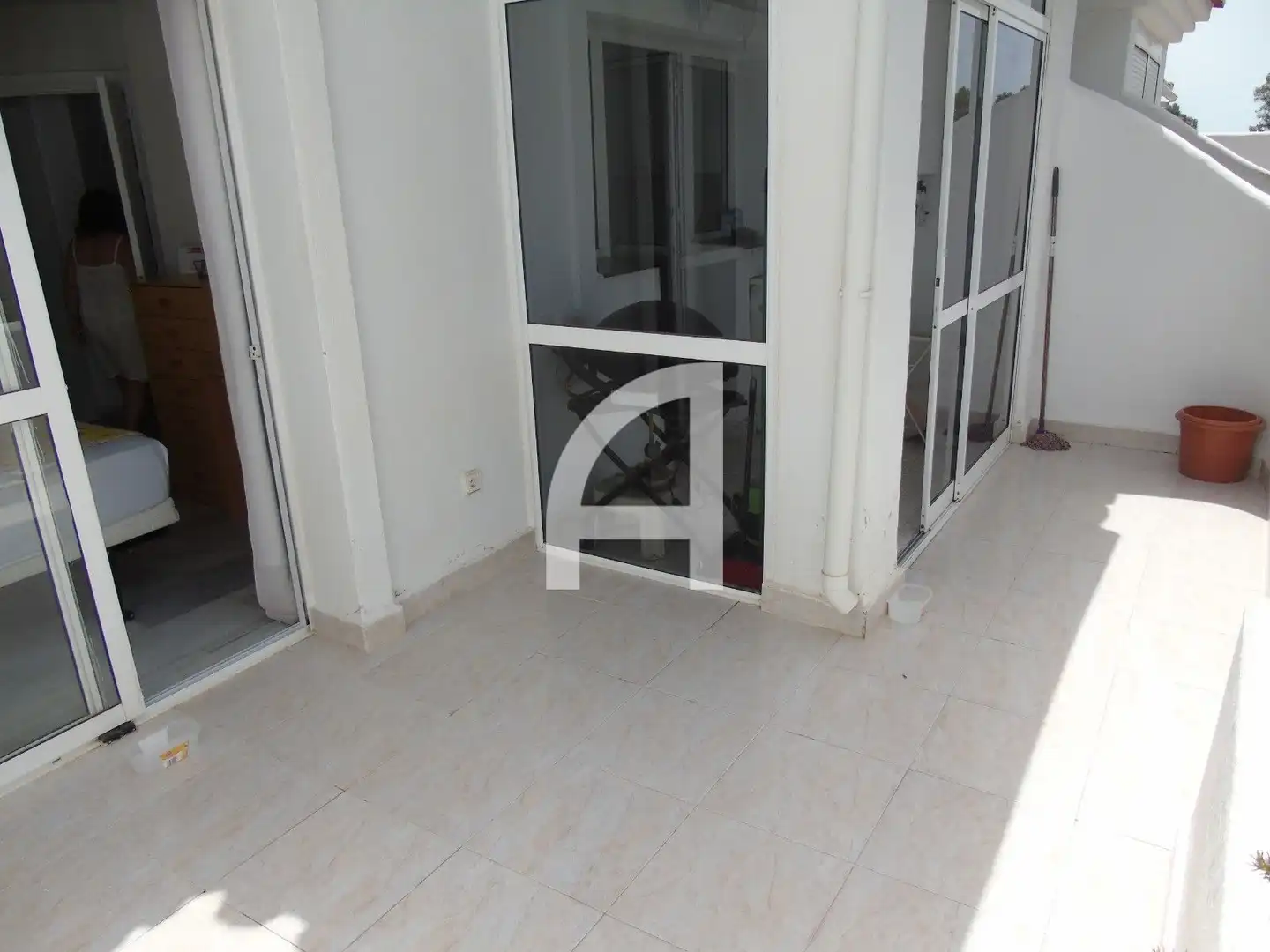 Terrasse von Dachboden zum Verkauf in Mijas mit Klimaanlage, Heizung und Terrasse