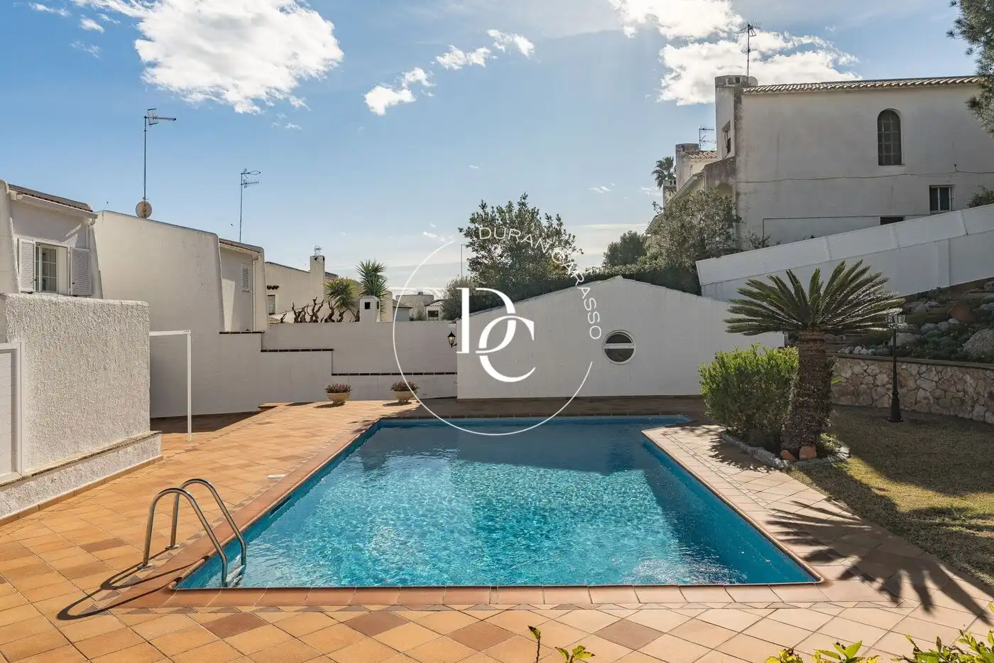 Piscina de Casa o xalet en venda en Cunit amb Calefacció, Jardí privat i Terrassa