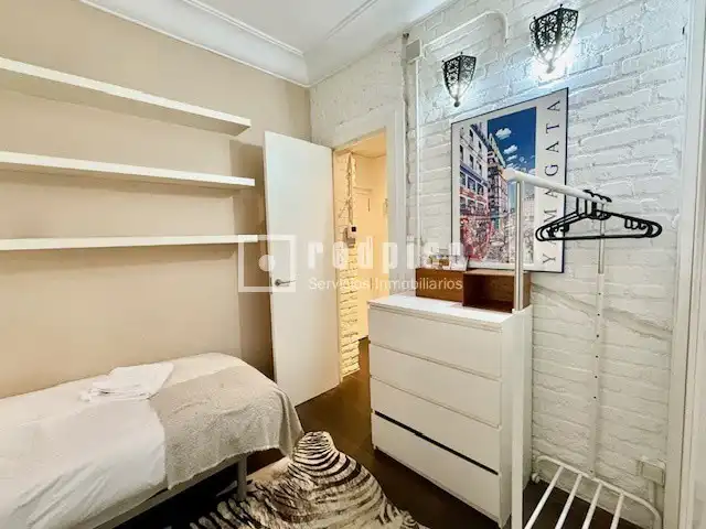 Habitación de Piso de alquiler en Madrid con Aire acondicionado, Calefacción y Jardín privado