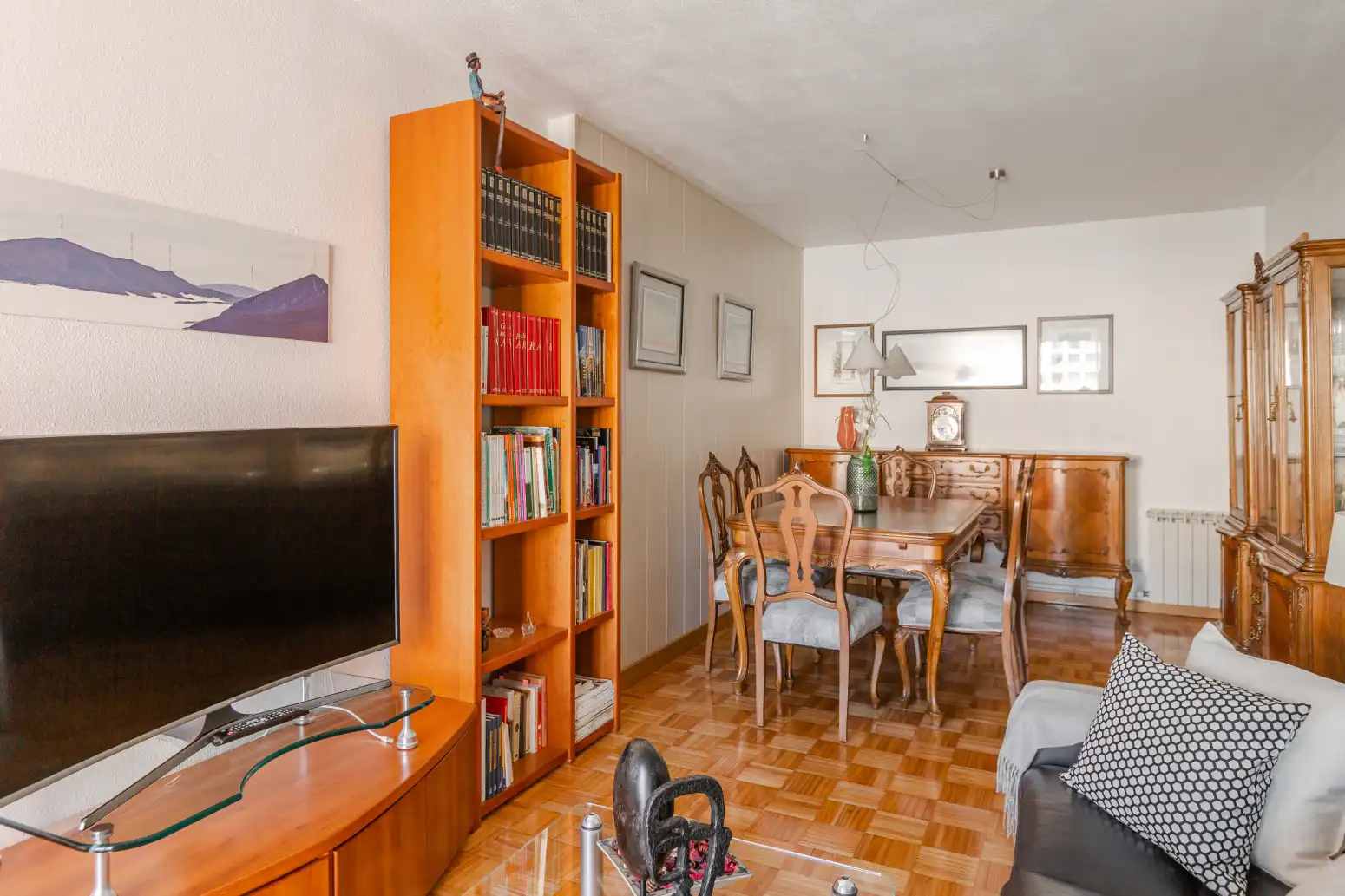 Sala d'estar de Pis en venda en  Pamplona / Iruña amb Calefacció, Terrassa i Traster