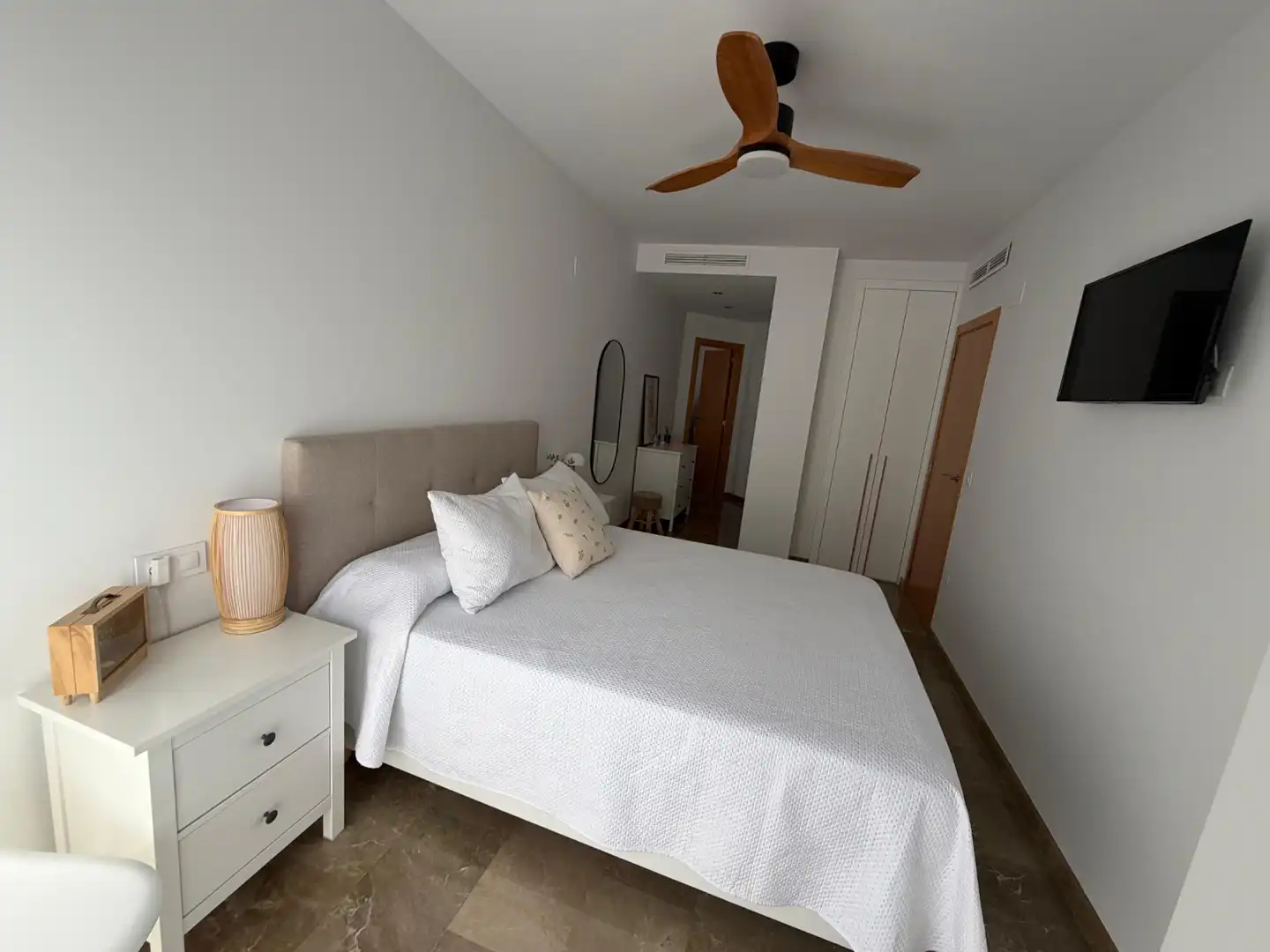 Bedroom of Flat for sale in Almazora / Almassora  with Storage room, Furnished and Oven