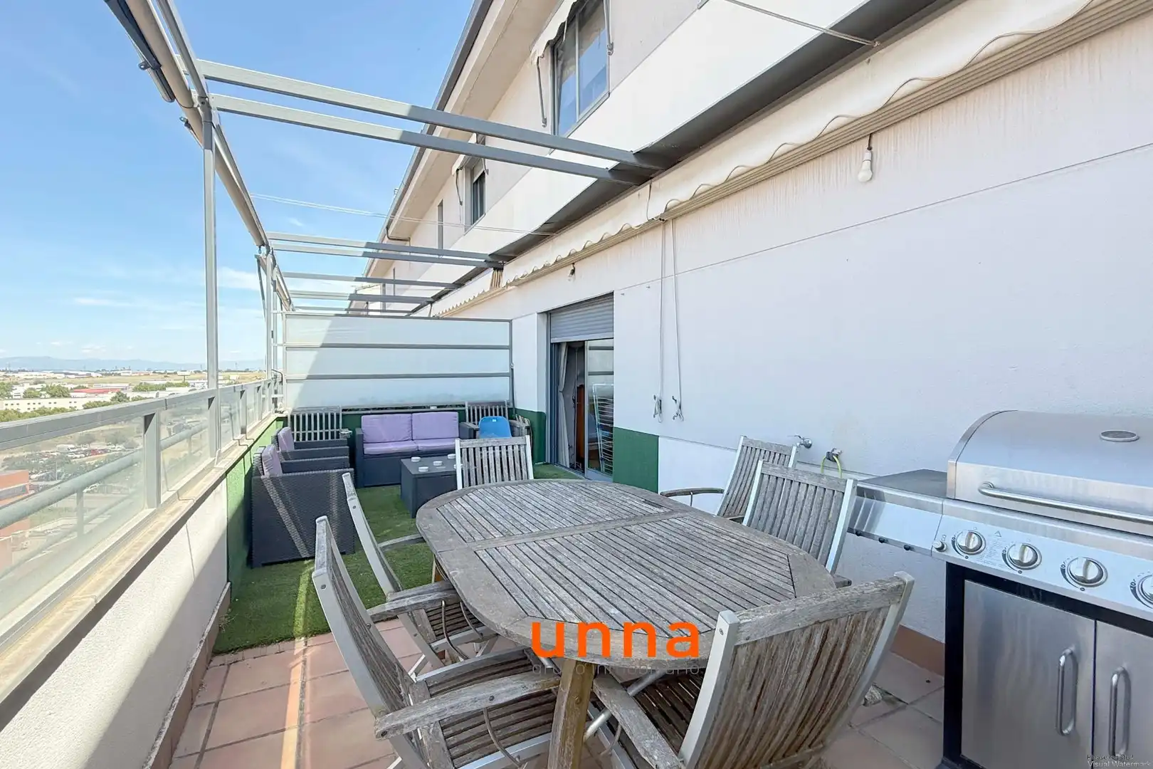 Terraza de Ático en venta en Alcorcón con Aire acondicionado, Calefacción y Parquet