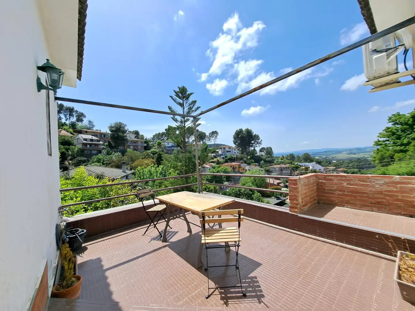 Terrassa de Casa o xalet en venda en Castellví de Rosanes amb Calefacció, Jardí privat i Terrassa