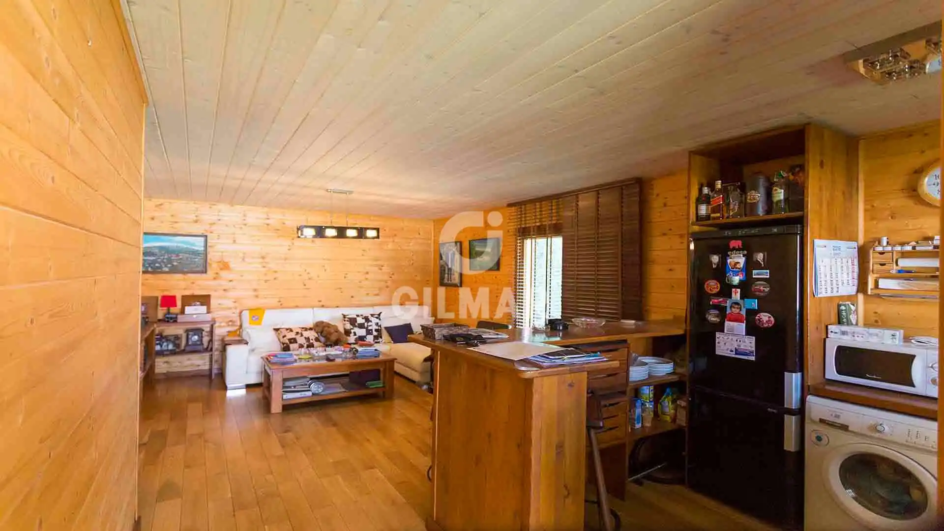Living room of Houses for sale in Madrid  with Heating, Private garden and Swimming Pool