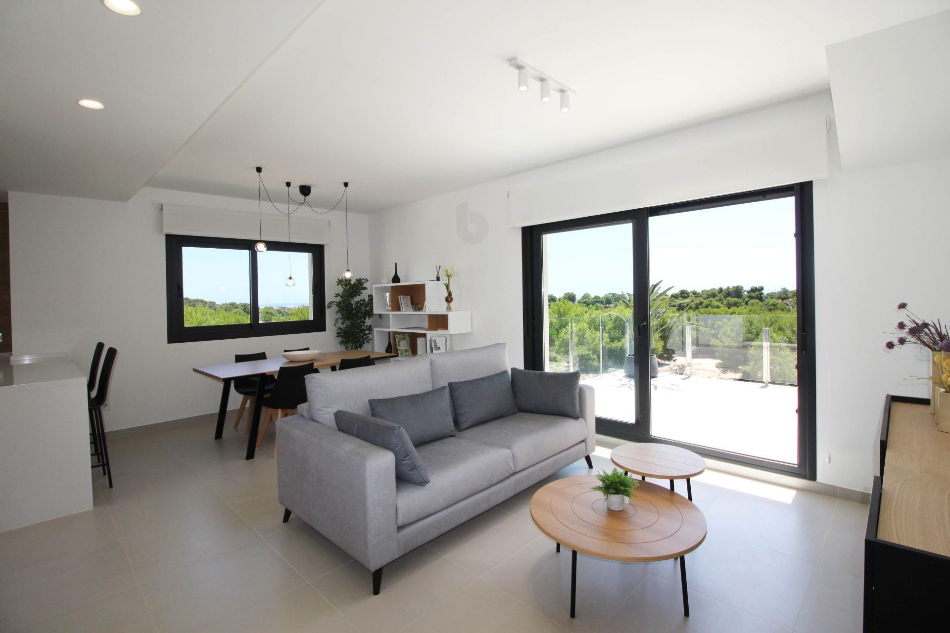 Living room of Flat for sale in Pilar de la Horadada  with Heating, Private garden and Terrace