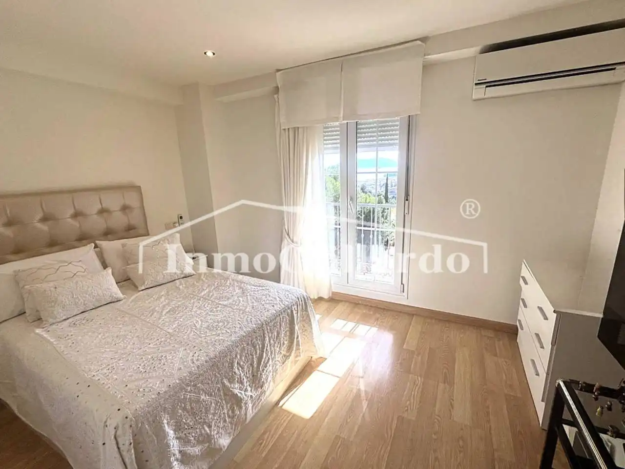 Schlafzimmer von Wohnung zum Verkauf in Rincón de la Victoria mit Klimaanlage, Terrasse und Abstellraum