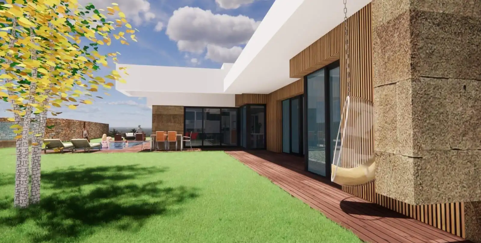 Terraza de Residencial en venta en Vilanova de Arousa