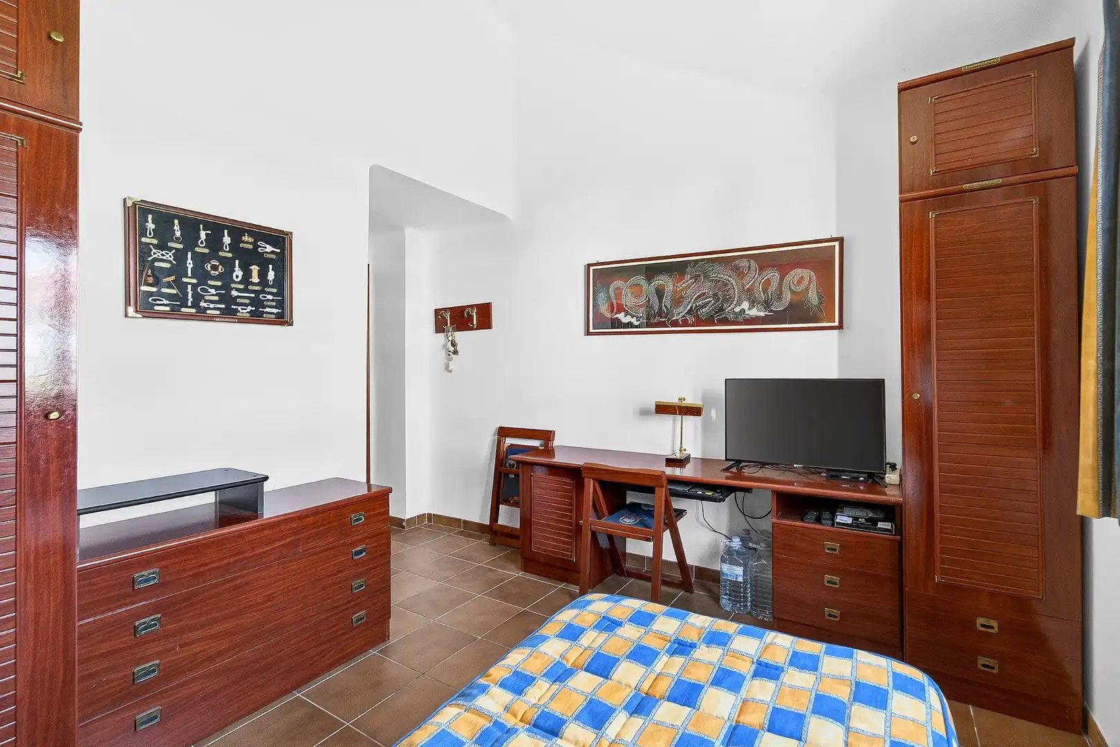 Dormitori de Casa o xalet en venda en San Miguel de Abona amb Aire condicionat, Jardí privat i Moblat