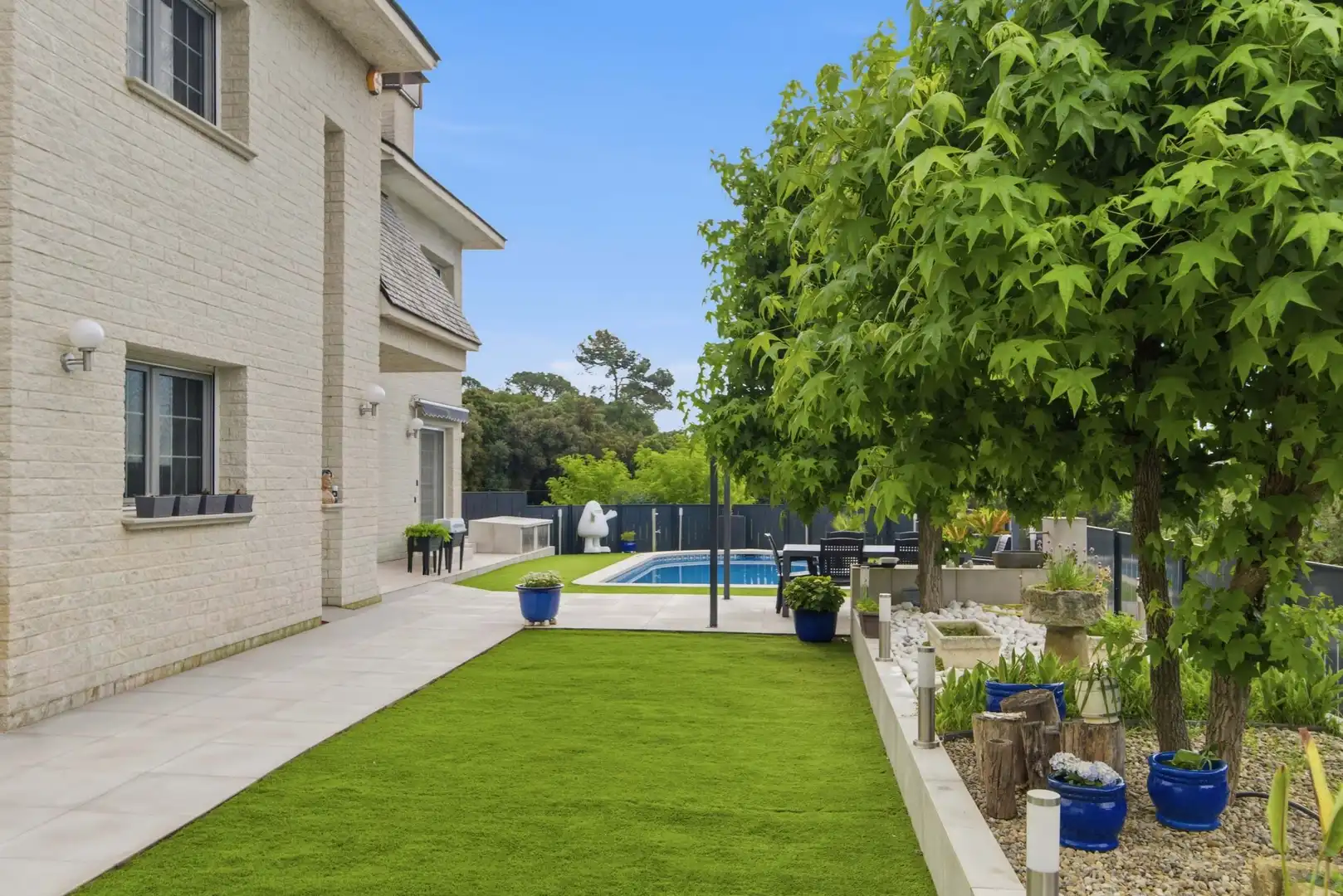 Terrasse von Haus oder Chalet zum Verkauf in Girona mit Terrasse und Schwimmbad