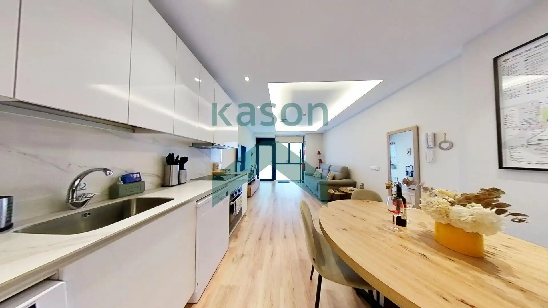 Cocina de Apartamento en venta en Madrid con Aire acondicionado, Calefacción y Amueblado