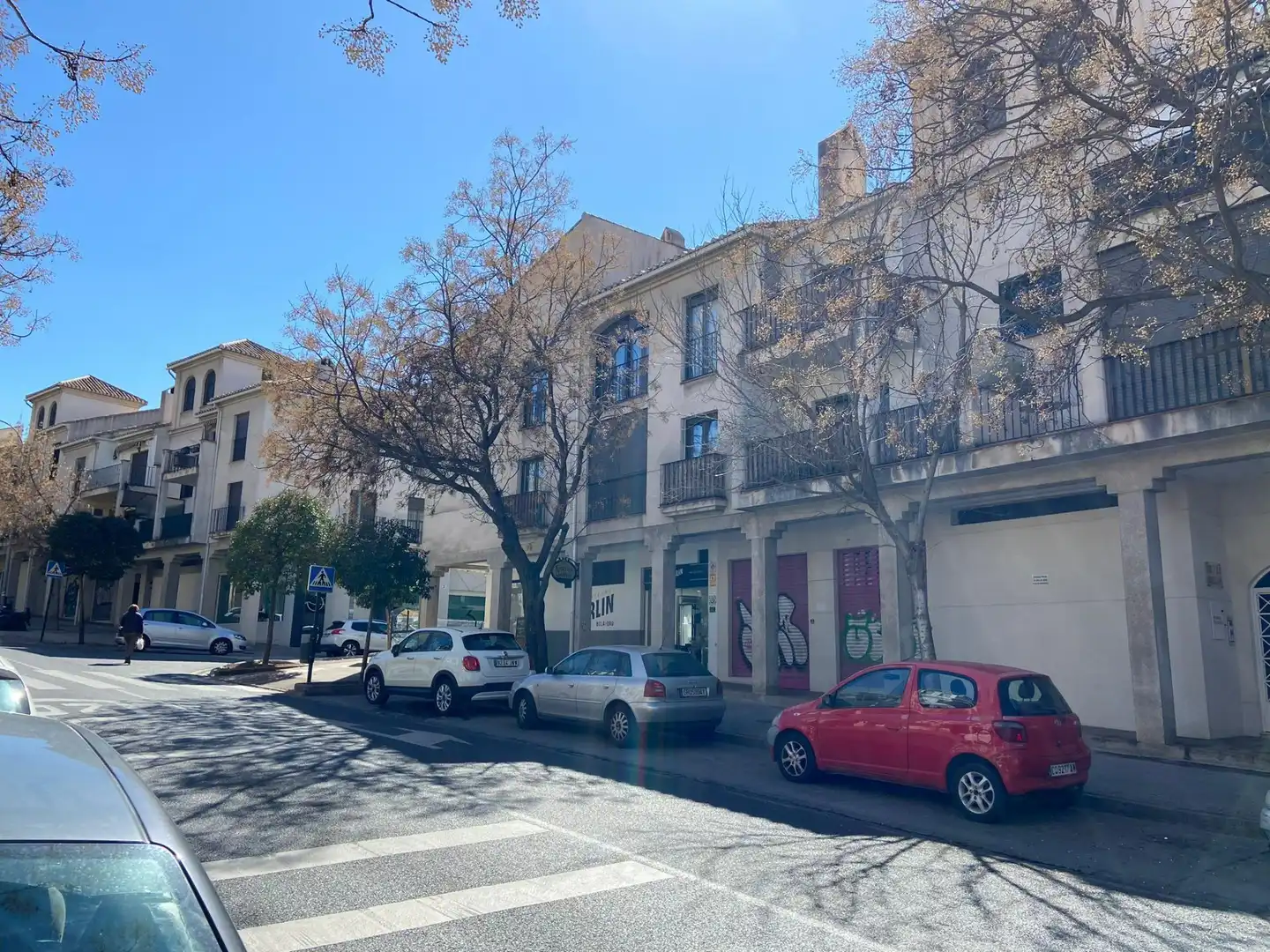 Exterior view of Flat for rent in Granada  with Heating, Private garden and Community pool