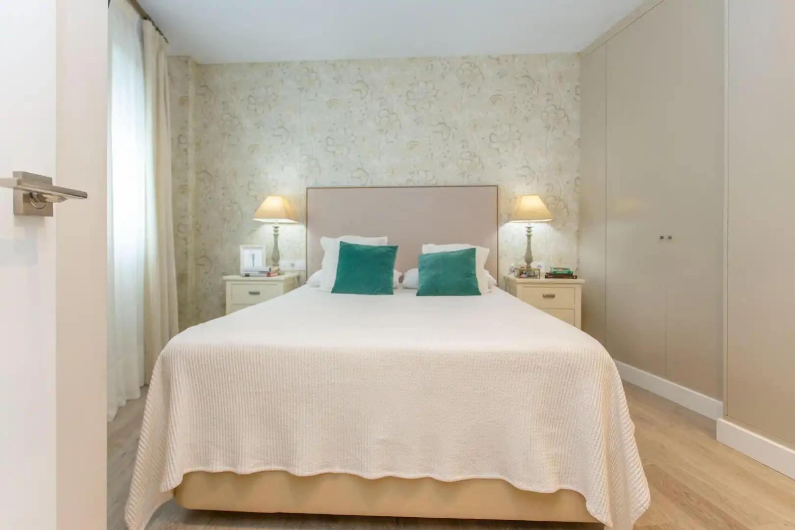 Schlafzimmer von Wohnung zum Verkauf in Jerez de la Frontera mit Klimaanlage, Heizung und Parkett