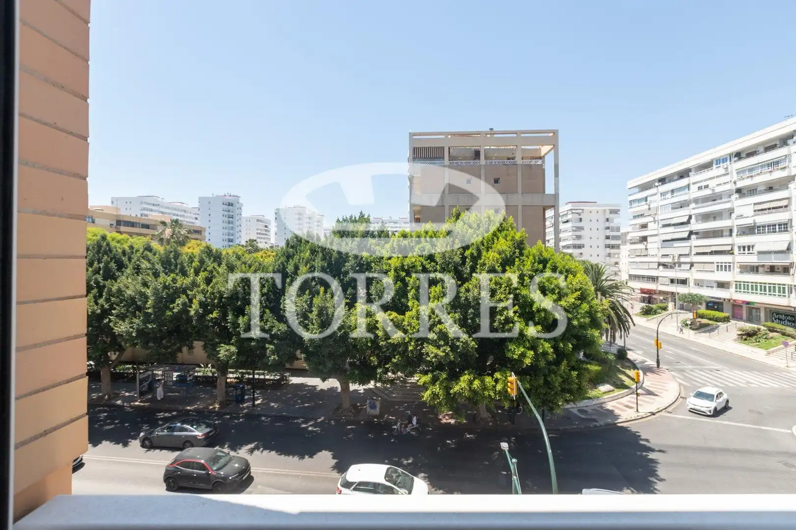 Vista exterior de Pis en venda en Málaga amb Aire condicionat, Parquet i Piscina comunitària