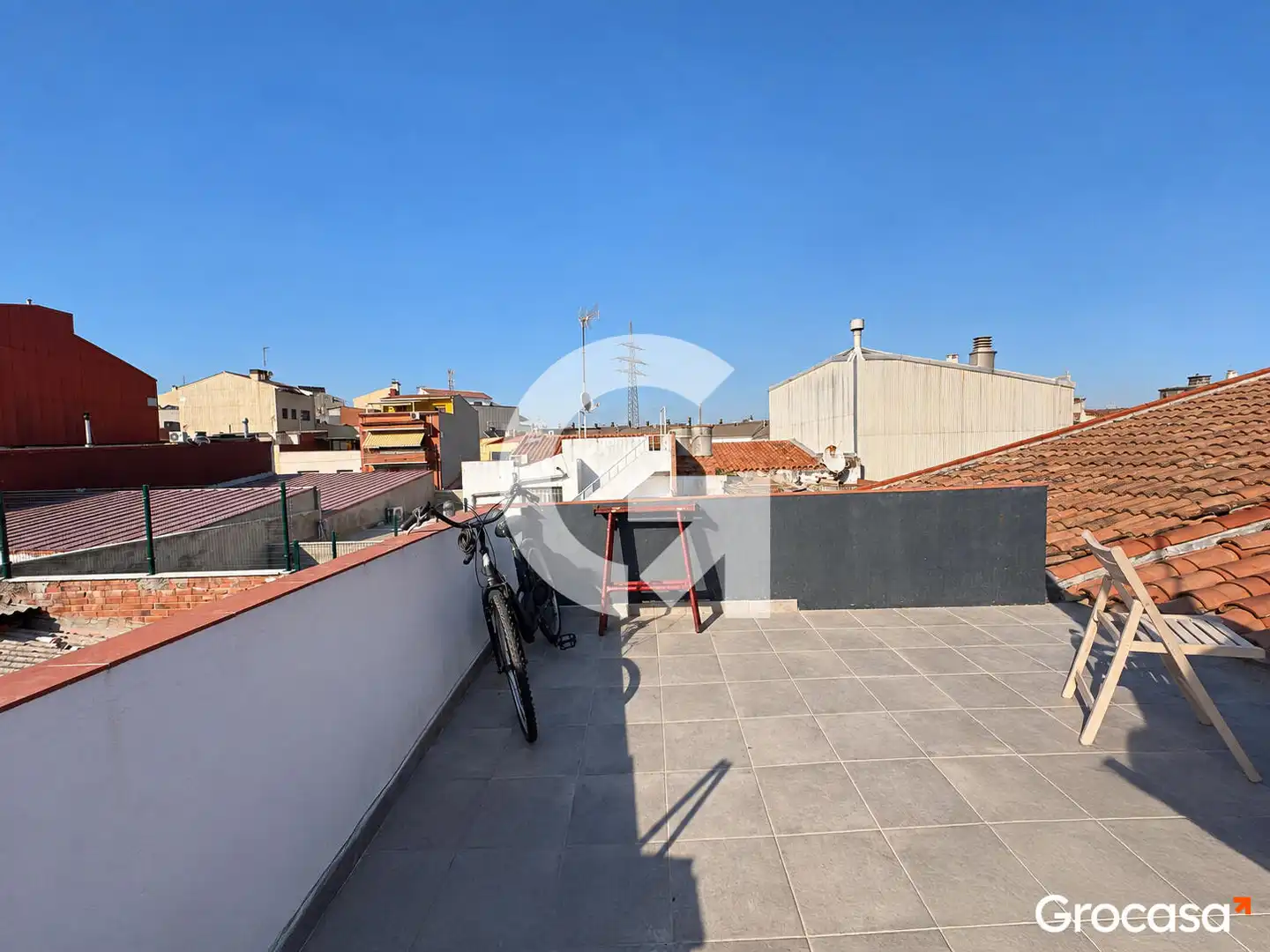 Terraza de Piso en venta en Terrassa con Terraza, Amueblado y TV