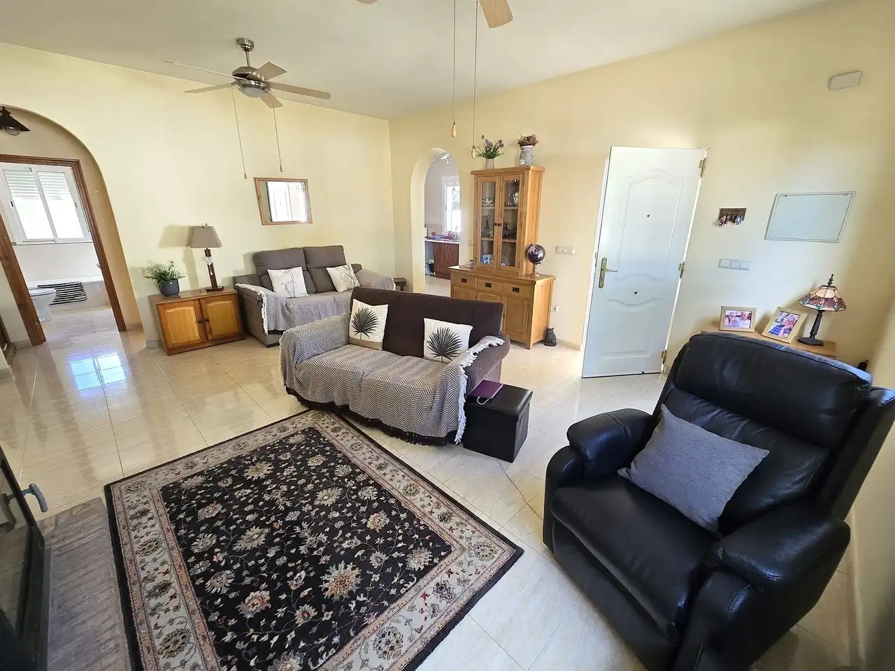Sala de estar de Casa o chalet en venta en Cantoria con Aire acondicionado y Terraza
