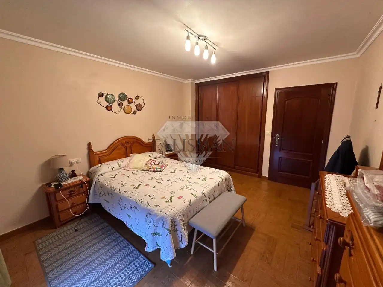 Bedroom of Houses for sale in Marín  with Heating, Private garden and Parquet flooring