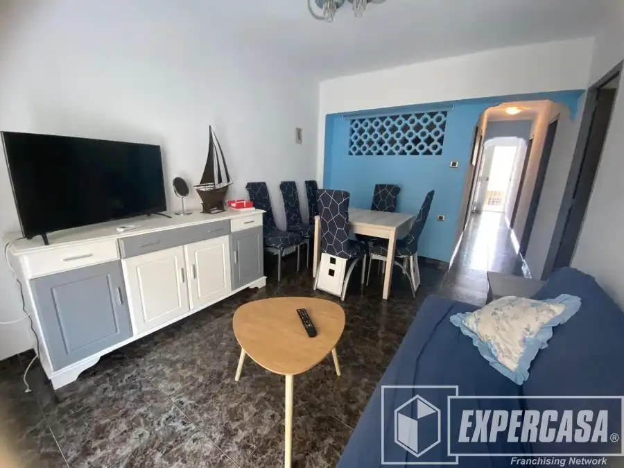 Living room of Apartments for sale in Sueca  with Air Conditioner, Terrace and Furnished