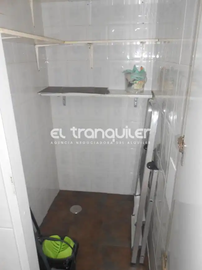 Cuina de Pis de lloguer en Móstoles amb Parquet, Terrassa i Rentadora