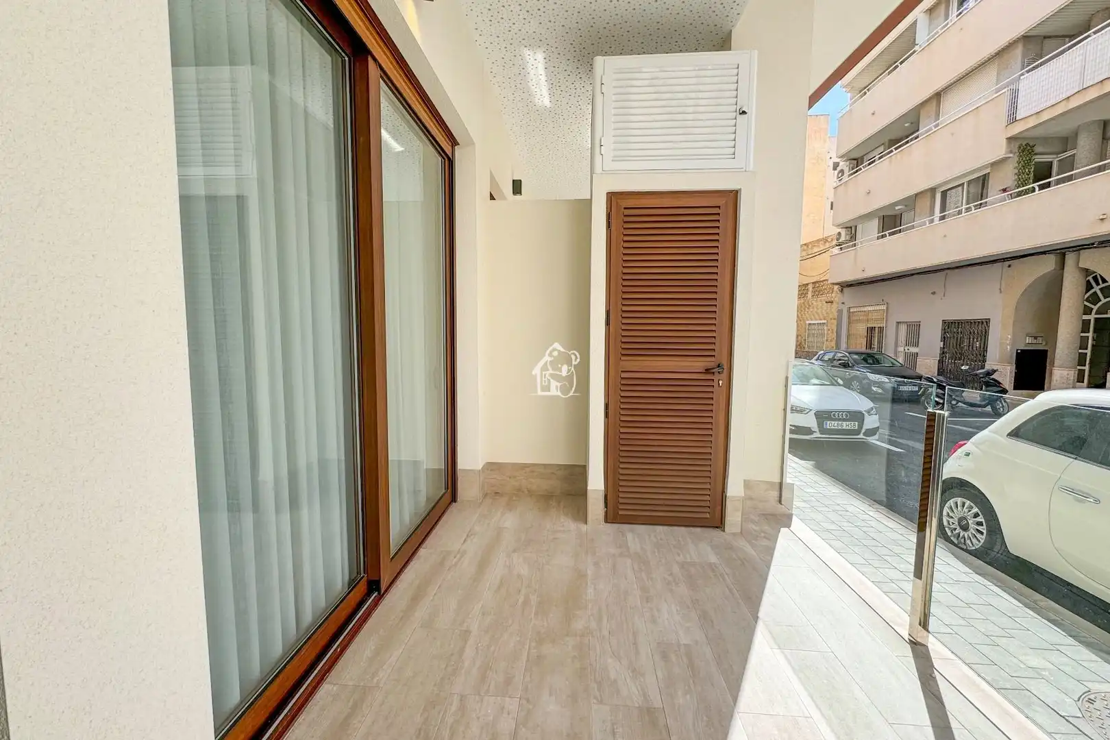 Terraza de Estudio de alquiler en Torrevieja con Aire acondicionado, Terraza y Amueblado