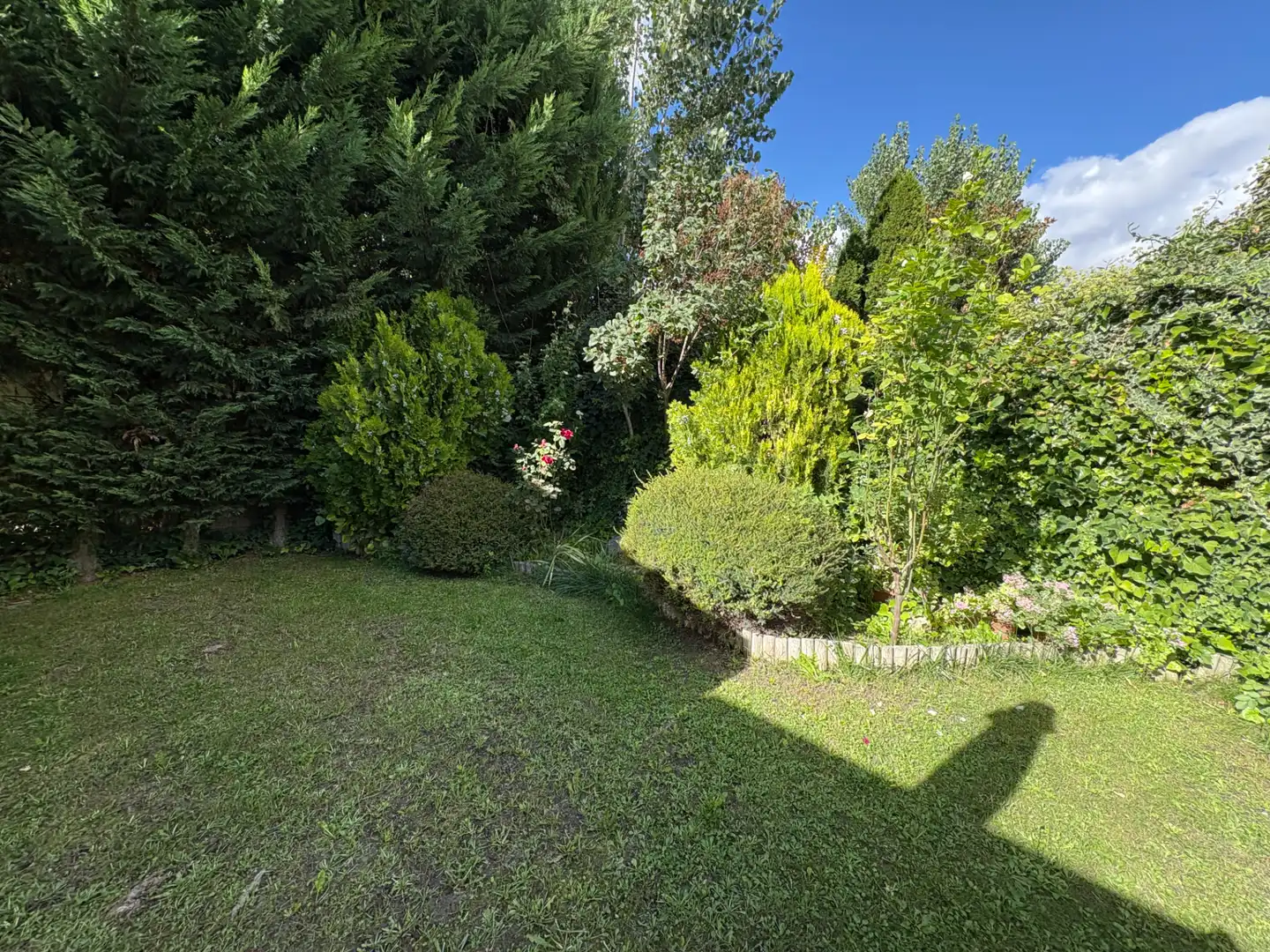 Jardín de Casa adosada en venta en Simancas con Aire acondicionado, Calefacción y Jardín privado