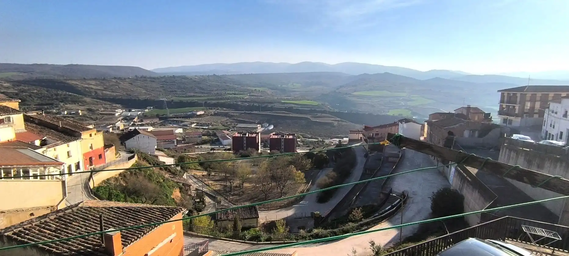 Vista exterior de Casa o chalet en venta en Ausejo con Calefacción, Terraza y Trastero