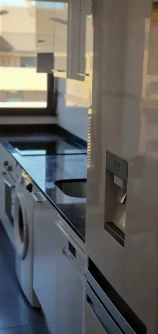 Kitchen of Attic for rent in  Logroño  with Air Conditioner, Heating and Parquet flooring