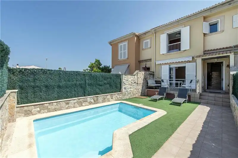 Exterior view of Detached homes for sale in Llucmajor  with Terrace, Storage room and Balcony