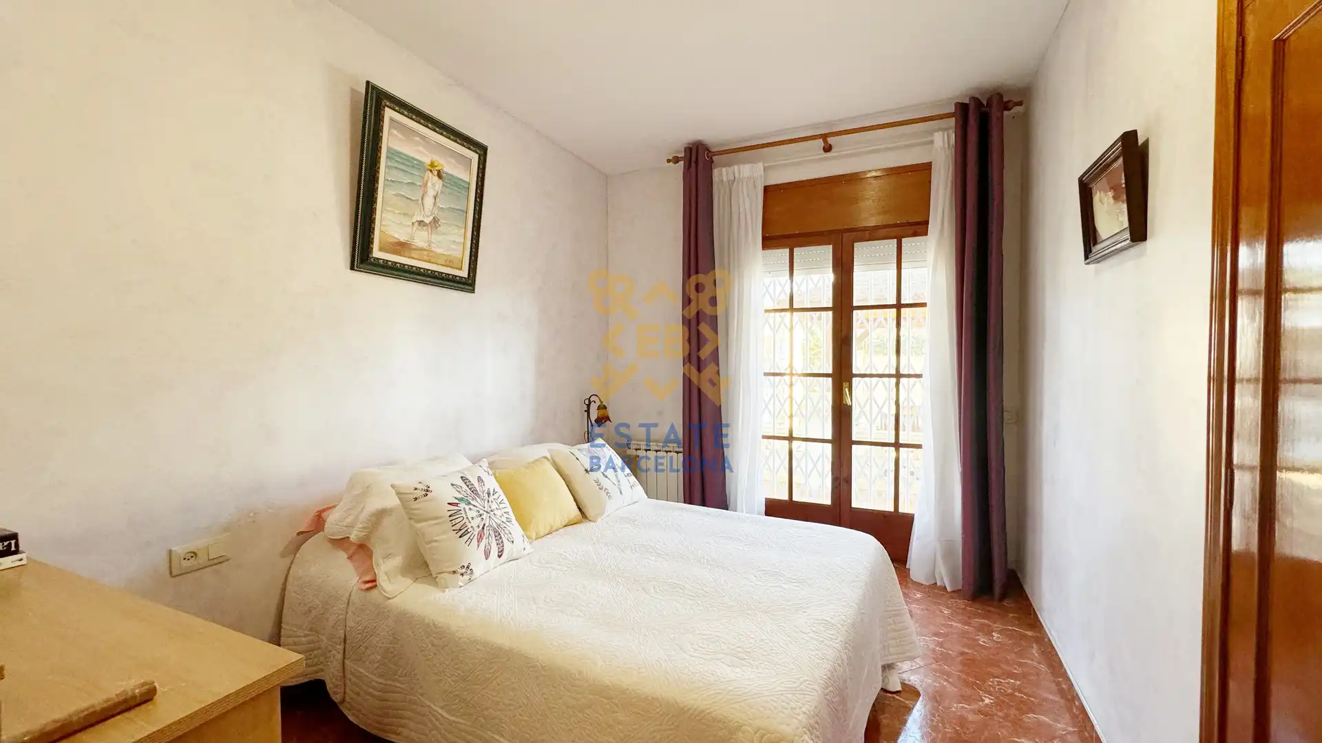 Schlafzimmer von Haus oder Chalet zum Verkauf in Lloret de Mar mit Klimaanlage, Heizung und Schwimmbad