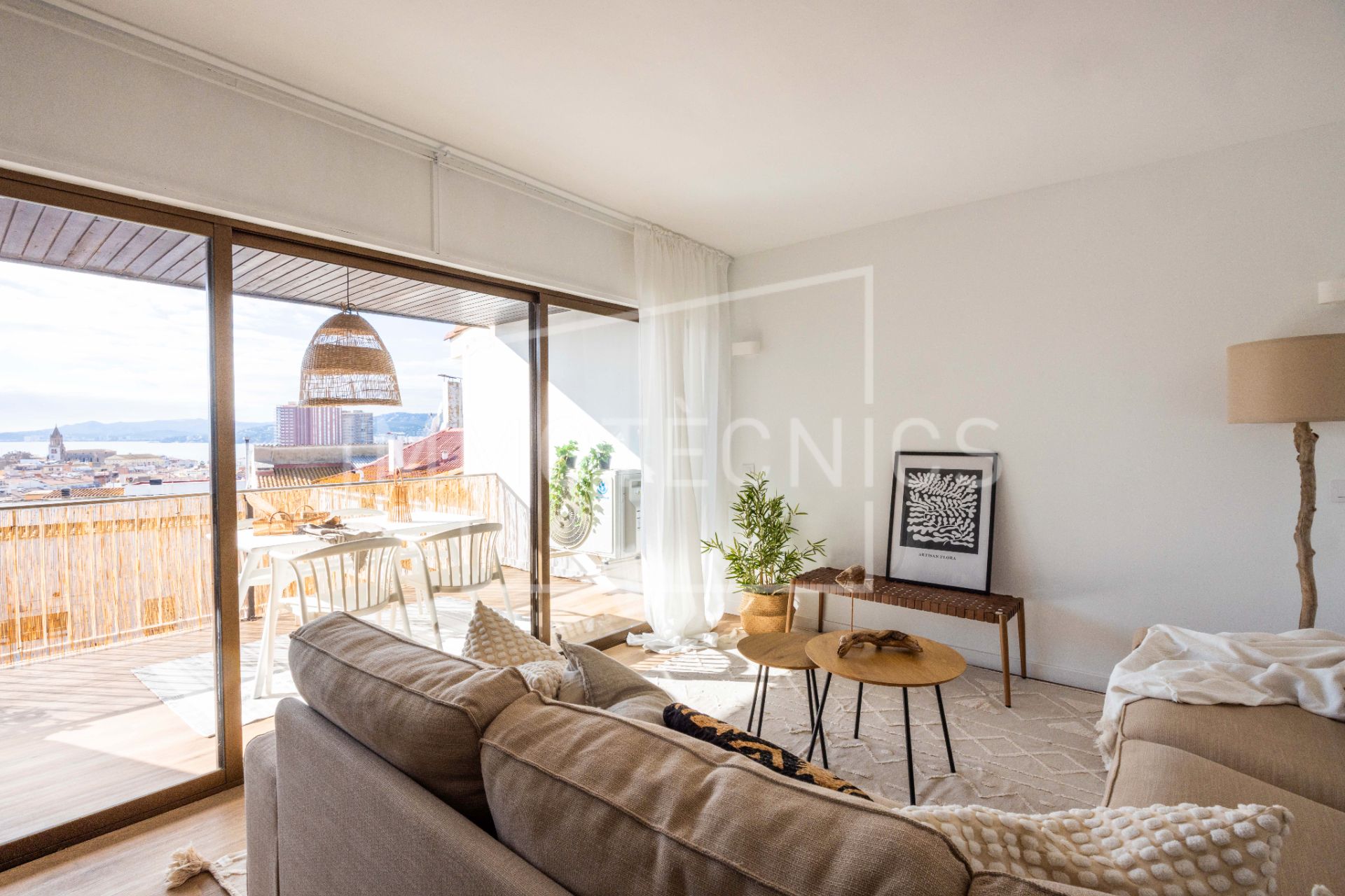 Sala d'estar de Pis en venda en Palamós amb Aire condicionat, Calefacció i Parquet