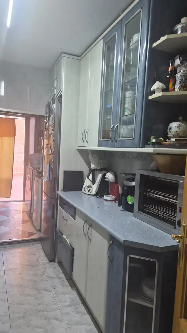 Kitchen of Flat for sale in Madrid  with Air Conditioner, Heating and Storage room