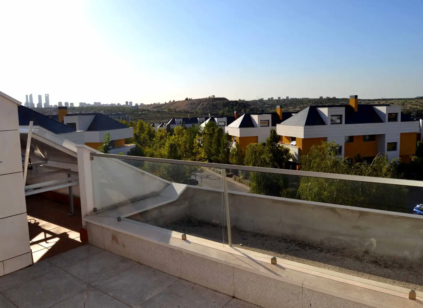 Terrace of Detached homes for rent in La Moraleja  with Air Conditioner, Heating and Private garden